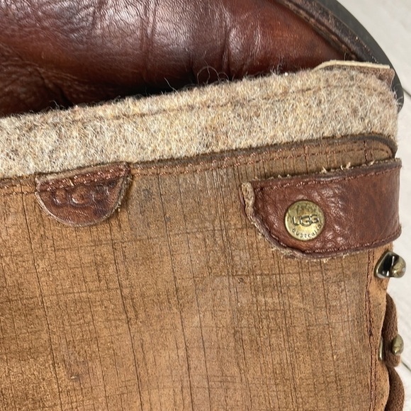 Ugg Smithfield Leather Knee Boots - Picture 8 of 15